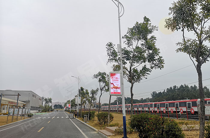 pole led screen